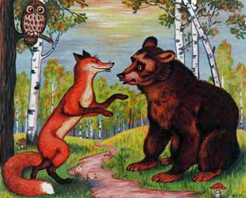 russian fox fairy tale